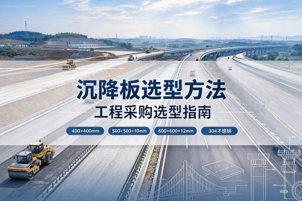 三门峡沉降板选择方法