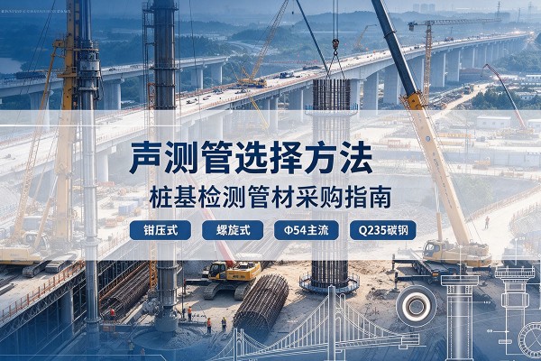 三门峡声测管选型标准