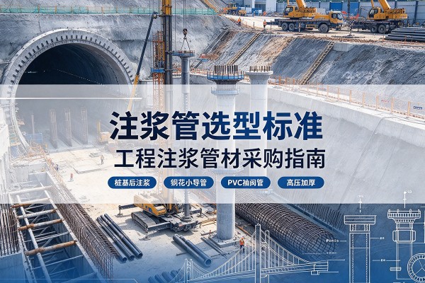 三门峡注浆管选型标准