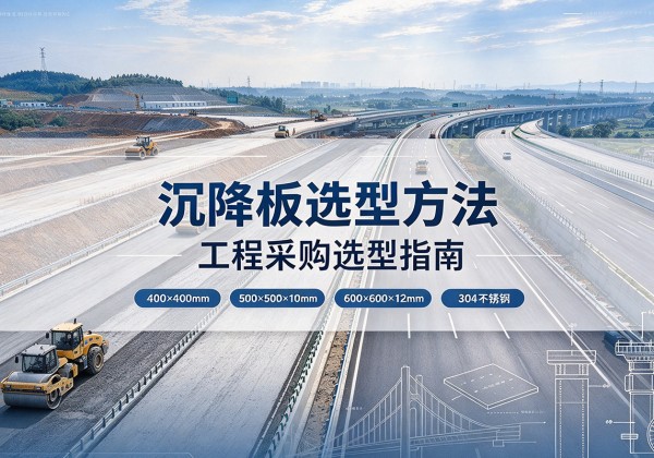 三门峡沉降板选择方法