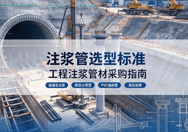 三门峡注浆管选型标准